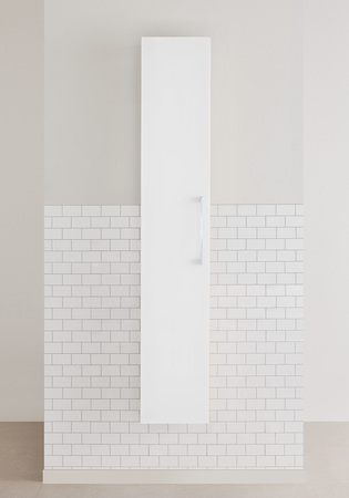 Korkeakaappi Multi Valkoinen Matta