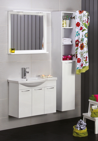 Peili Fix 750 Valkoinen Matta