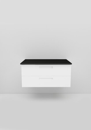 Pöytätaso Relounge 800 Musta Painelaminaatti