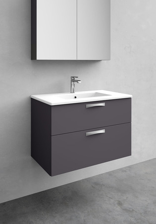 Pesuallaskaappi City Antracit 800