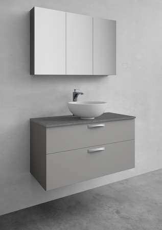 Pesuallaskaappi City Soft Harmaa 1000