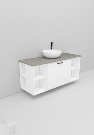 Flexline Allaskaappi Malli 213.1 1200 Matta Valkoinen