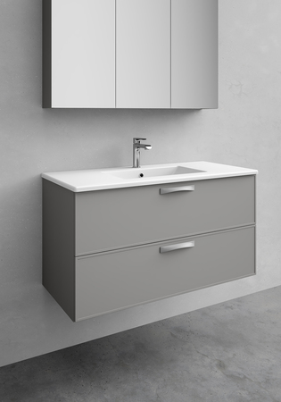 Pesuallaskaappi Vogue Soft Harmaa 1000