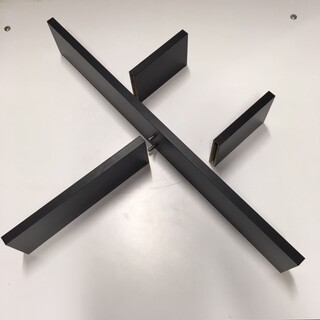 Drawer Divider Black For Under Cabinet Avanti 600