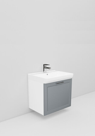 Living Malli 3.4 600 Matta Harmaa Raami