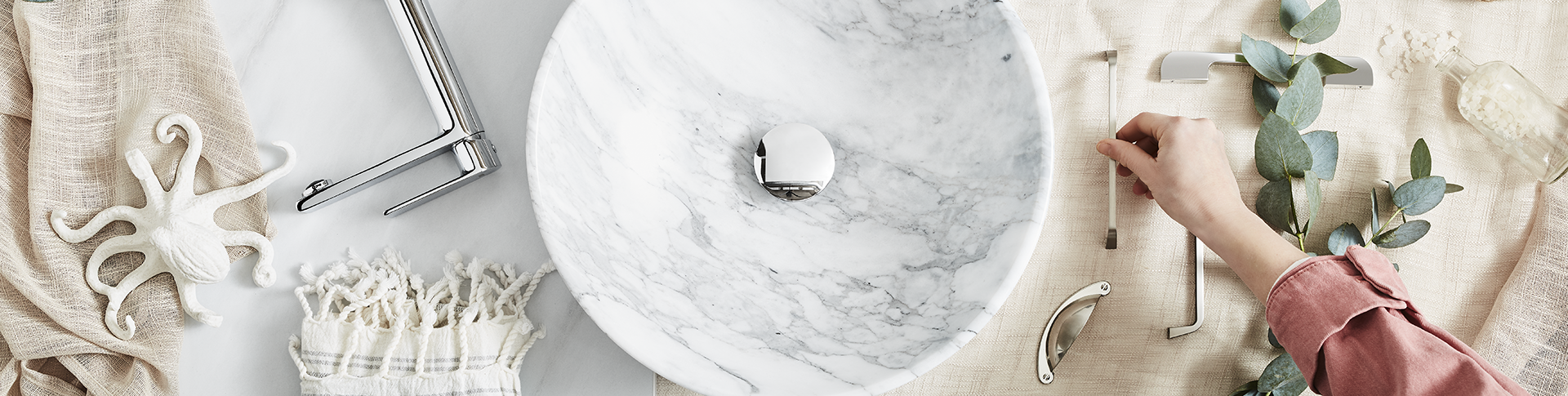 Luo kestävä kylpyhuone