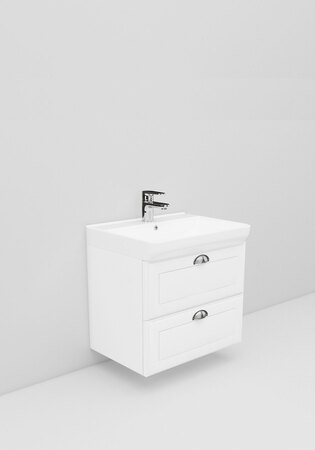 Living Malli 2.3 600 Matta Valkoinen Hiottu Raami