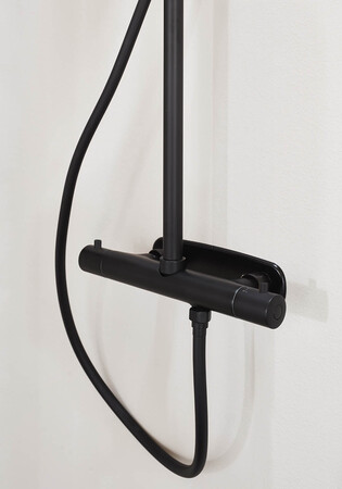 Suihkusetti Studio Cc150 Musta Sis Ø200 Suihkup