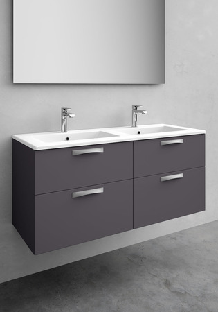 Pesuallaskaappi City Antracit 1200D