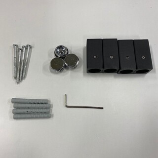 Seinäkiinnikkeet Neo Pyyhekuivain Antracit