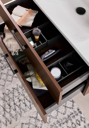 Pesuallaskaappi Neo Pähkinä Ja Pesuallas 600