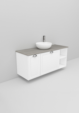 Flexline Allaskaappi Malli 197.3 1200 Matta Valkoinen Hiottu Raami