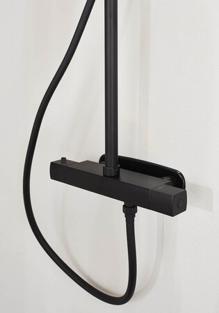 Suihkusetti City Musta Sis Ø200 Suihkup