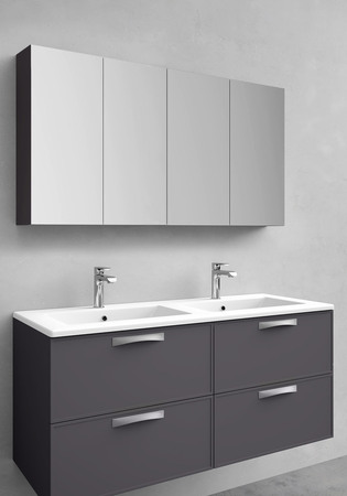 Peilikaappi Flex Antracit 1200