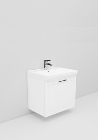 Living Malli 3.2 600 Matta Valkoinen Raami