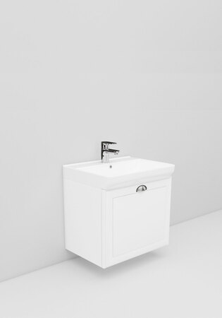 Living Malli 3.3 600 Matta Valkoinen Hiottu Raami