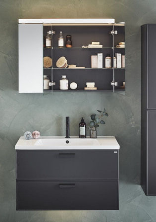 Peilikaappi Flex Antracit 1000