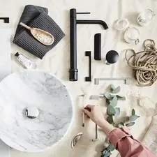 Luo kestävä kylpyhuone