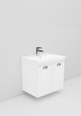 Living Malli 1.3 600 Matta Valkoinen Hiottu Raami