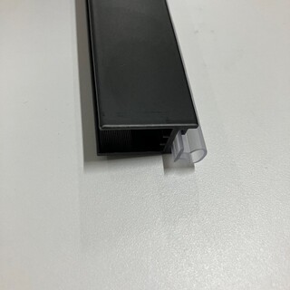 Frost Lattiaprofiili 115 Cm Musta Omega Tiiviste Lattiaan