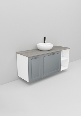 Flexline Allaskaappi Malli 197.4 1200 Matta Harmaa Raami